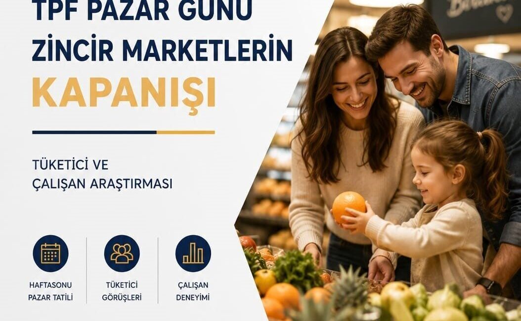 Türkiye Perakendeciler Federasyonu’nun (TPF) yaptığı kamuoyu araştırmasına göre tüketicilerin yüzde