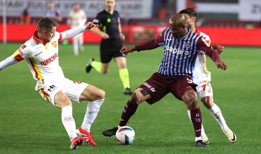 Trendyol Süper Lig’in 32. haftasında Trabzonspor ile Göztepe, ligde 32.