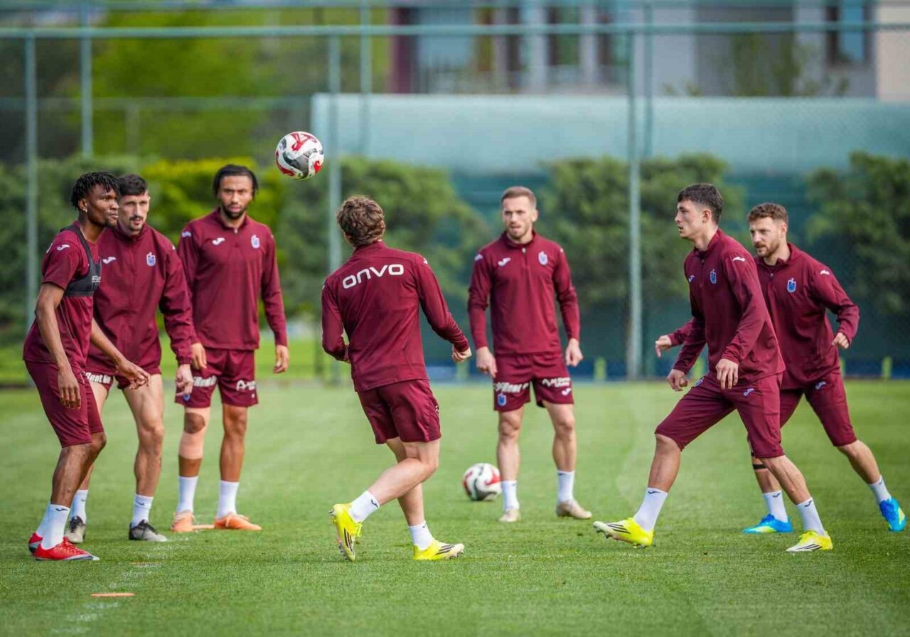 Trabzonspor, Ziraat Türkiye Kupası Finali’nde oynayacağı Konyaspor maçı hazırlıklarına başladı.