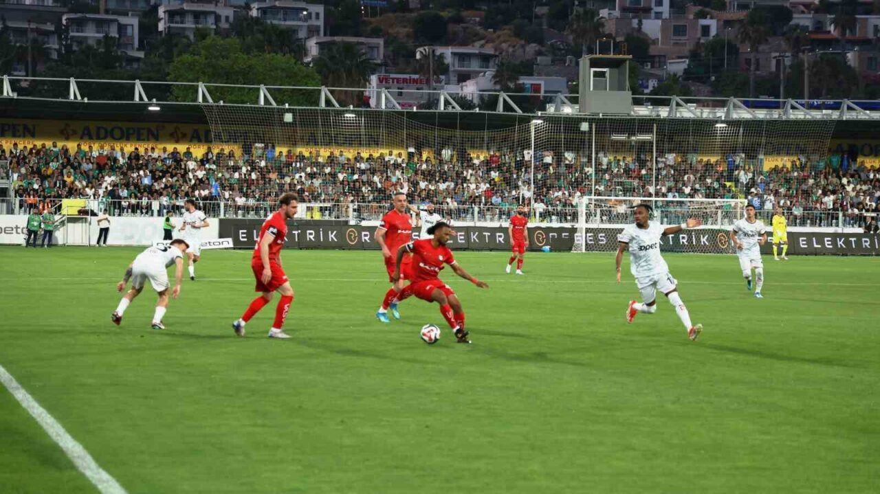 Trendyol 1. Lig play-off yarı finali ilk maçında Bodrum FK,