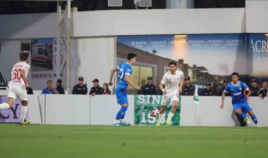 Trendyol 1. Lig’in Play-off çeyrek finalinde Bodrum FK, sahasında Pendikspor’u