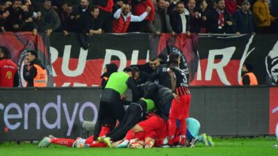 Trendyol 1. Lig play-off yarı finali rövanş maçında Çorum FK