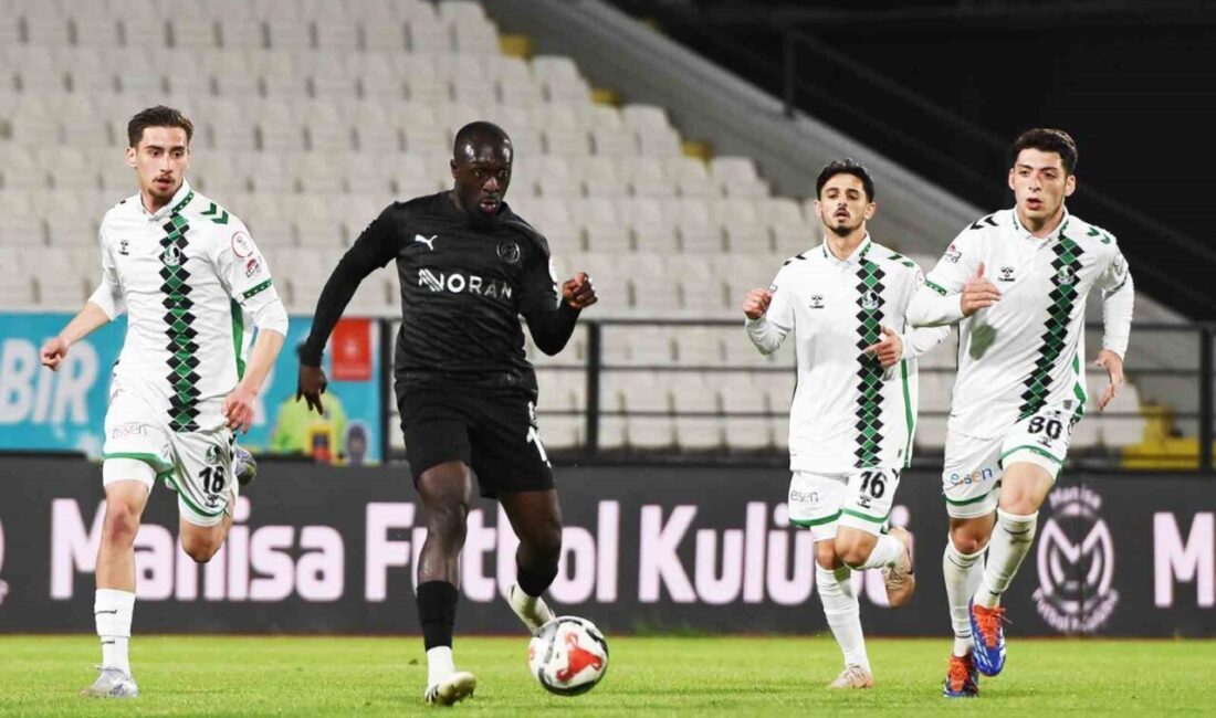 Trendyol 1. Lig’in 38. haftasında Manisa Futbol Kulübü sahasında ağırladığı