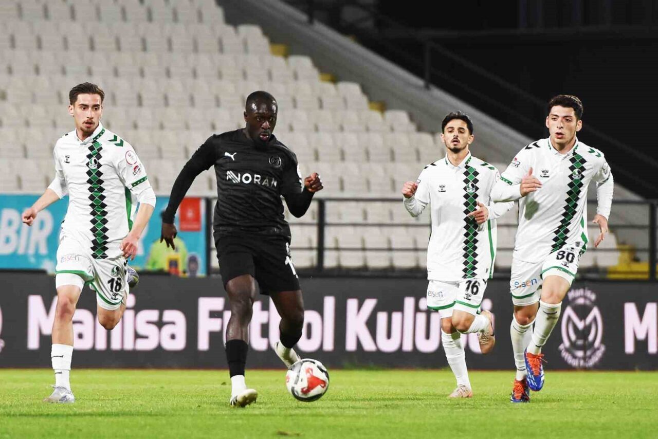 Trendyol 1. Lig’in 38. haftasında Manisa Futbol Kulübü sahasında ağırladığı