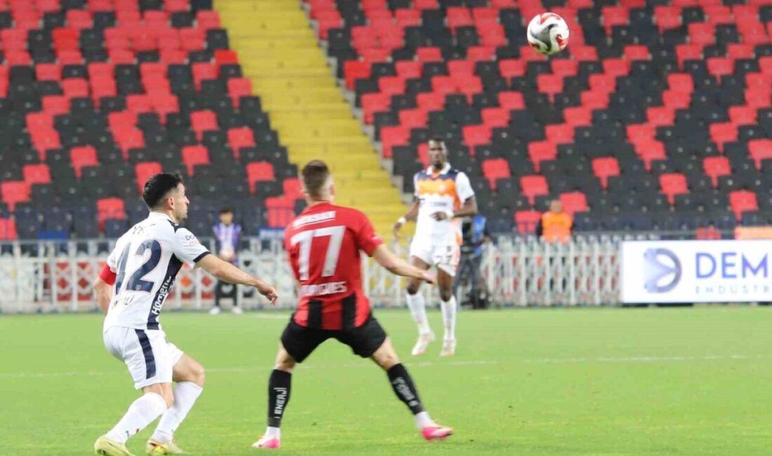 Gaziantep Futbol Kulübü, Trendyol Süper Lig’in 34. haftasında Başakşehir’i ağırlıyor.