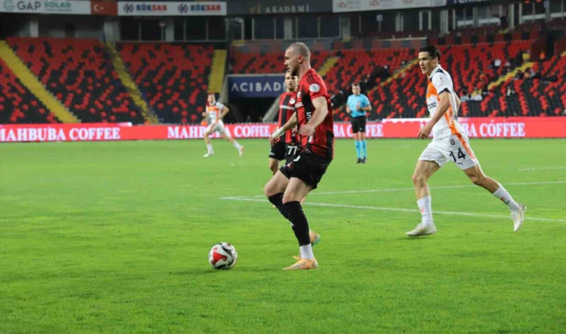 Gaziantep Futbol Kulübü, Trendyol Süper Lig’in 34. haftasında konuk ettiği