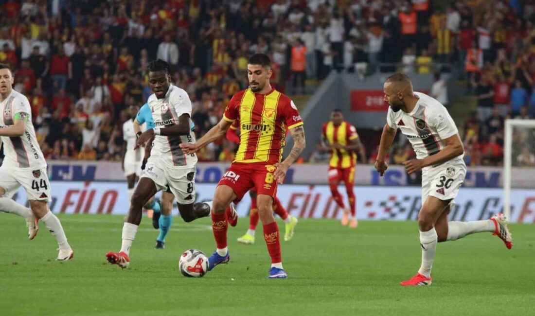 Trendyol Süper Lig’in 33. haftasında Göztepe, sahasında Gaziantep FK ile