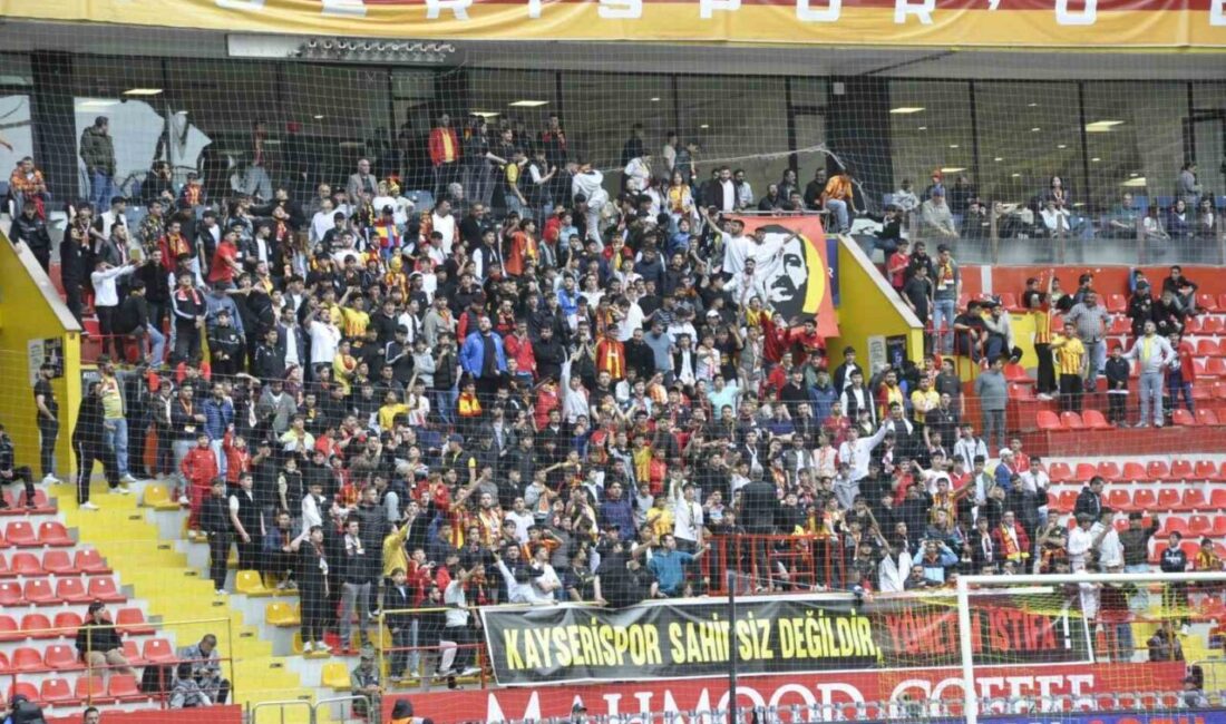 Trendyol Süper Lig’in 34. haftasında Kayserispor, sahasında Konyaspor ile karşı