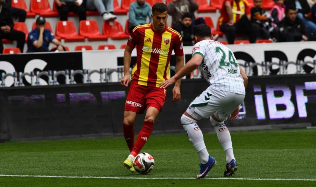 Trendyol Süper Lig’in 34. ve son haftasında Kayserispor, Konyaspor’u ağırlıyor.