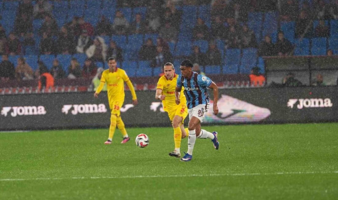 Trendyol Süper Lig’in 32. haftasında Trabzonspor, evinde Göztepe karşılaşıyor. Müsabakanın