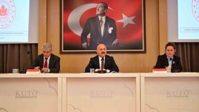 Aydın’da turizm sezonu öncesi sektör temsilcileri ile kamu kurumlarını bir