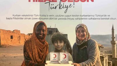 Türk Kızılay Genel Başkanı Fatma Meriç Yılmaz, İzmir’deki kurban eti