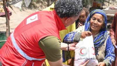Türk Kızılay, vekaletle kurban kesim kampanyası kapsamında aldığı kurban vekaletlerinin