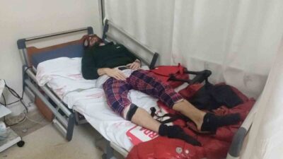 Muş’un Varto ilçesinde seyyar satıcıdan aldığı yılan otunu çiğ tüketen