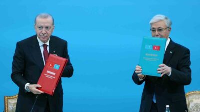 Cumhurbaşkanı Recep Tayyip Erdoğan’ın Astana ziyareti çerçevesinde Türkiye ile Kazakistan