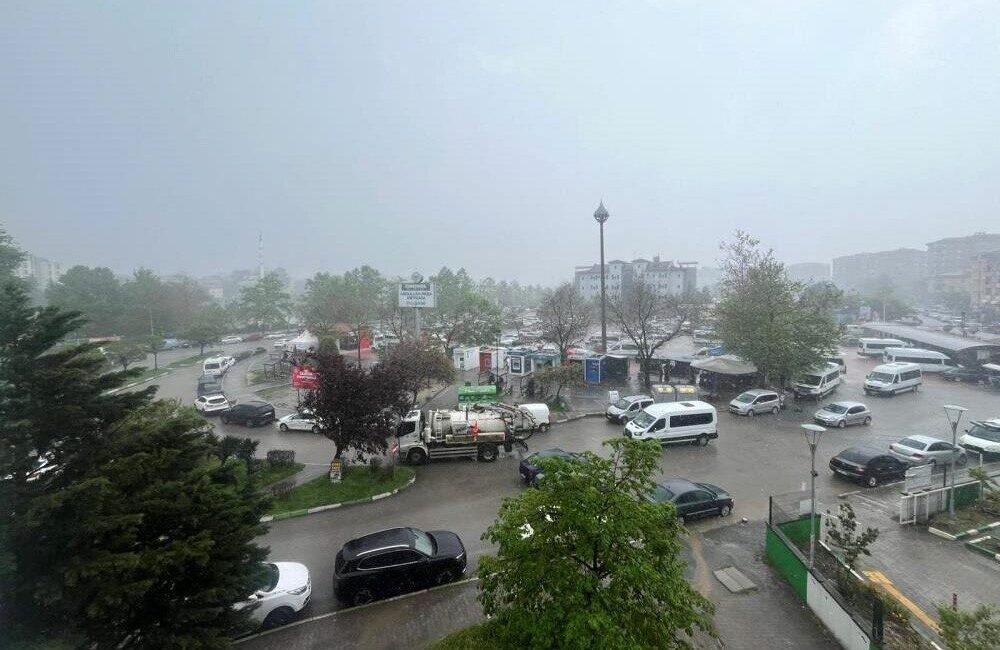 Türkiye genelinde günün en yüksek yağış miktarı Samsun’un Çarşamba ilçesinde