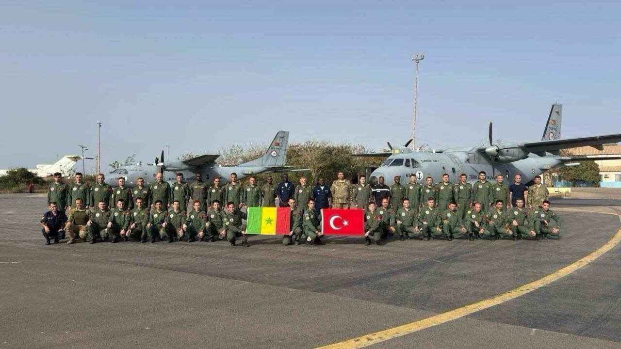 Türk Deniz Kuvvetleri’ne ait Deniz Karakol uçakları, Senegal hava sahası