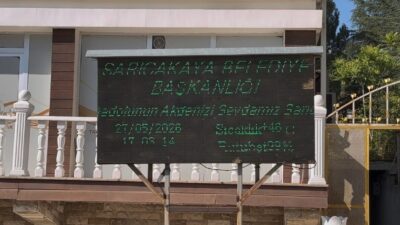 Geçmişte Türkiye’nin en sıcak yeri seçilen Eskişehir’in Sarıcakaya ilçesinde Kurban