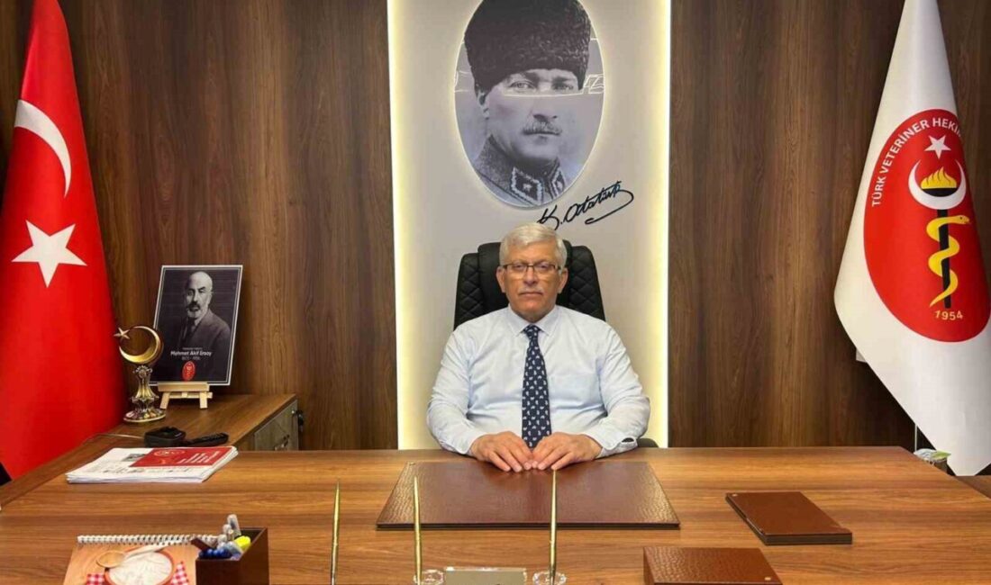 Türk Veteriner Hekimleri Birliği (TVHB) Merkez Konseyi Başkanı Ali Eroğlu,