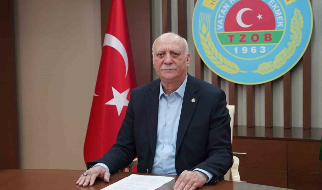 Türkiye Ziraat Odaları Birliği (TZOB) Genel Başkanı Şemsi Bayraktar, üretici