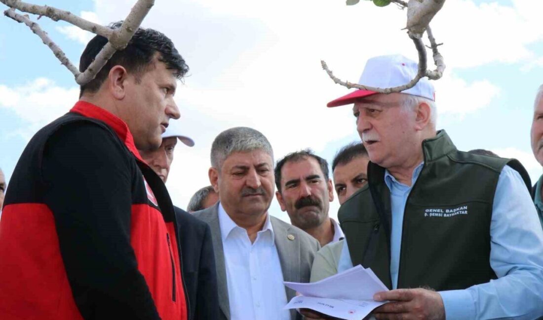 Türkiye Ziraat Odaları Birliği (TZOB) Genel Başkanı Şemsi Bayraktar, Şanlıurfa’da