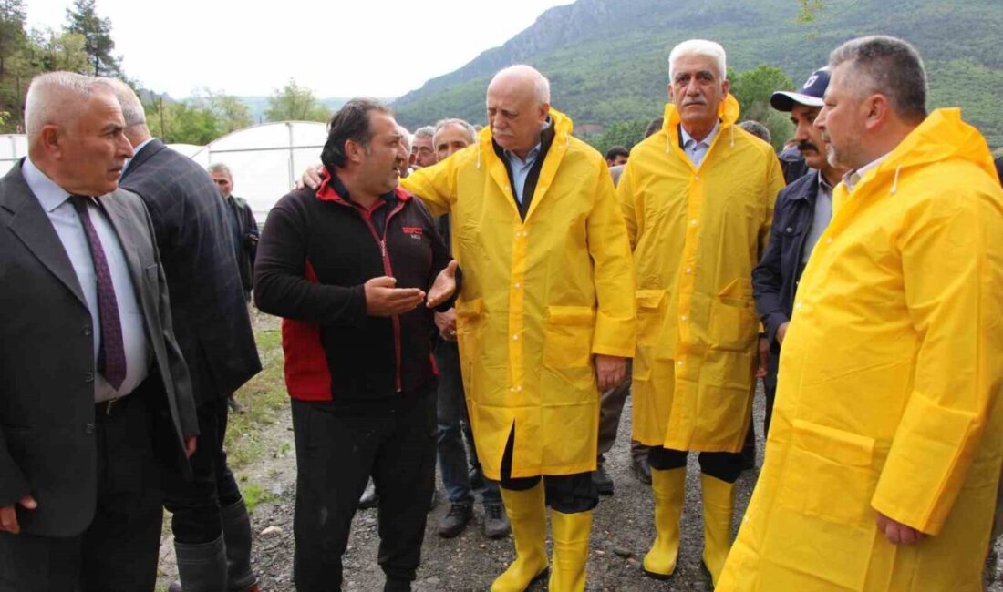 Türkiye Ziraat Odaları Birliği (TZOB) Genel Başkanı Şemsi Bayraktar, Amasya’da