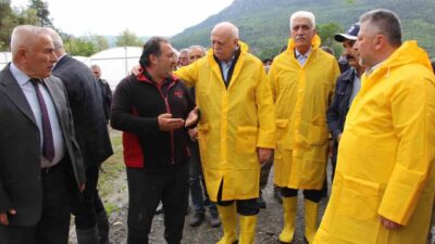 Türkiye Ziraat Odaları Birliği (TZOB) Genel Başkanı Şemsi Bayraktar, Amasya’da