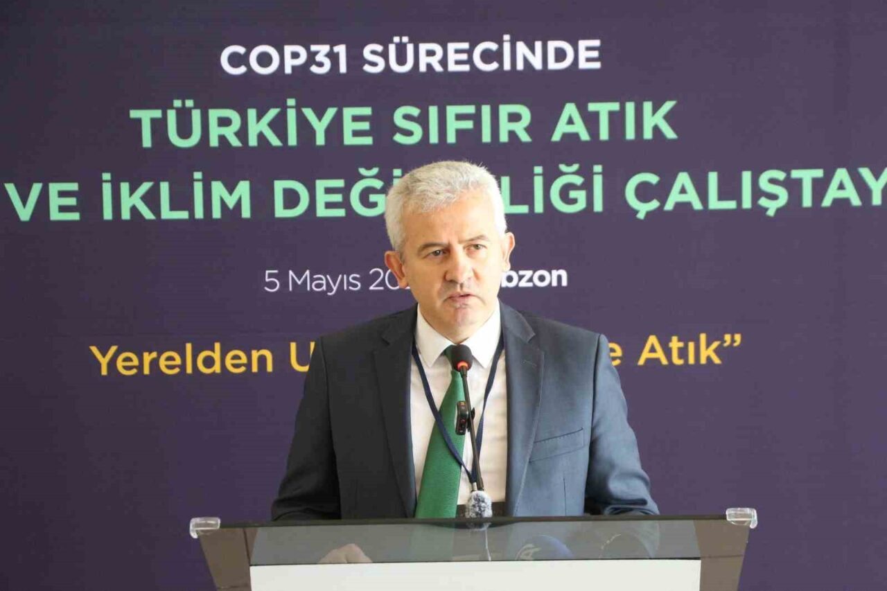 Çevre, Şehircilik ve İklim Değişikliği Trabzon İl Müdürü Uğur Korkmaz,