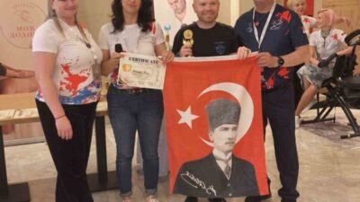 Sırbistan’da düzenlenen 4. Uluslararası Masaj Şampiyonası’na katılan profesyonel masaj terapisti