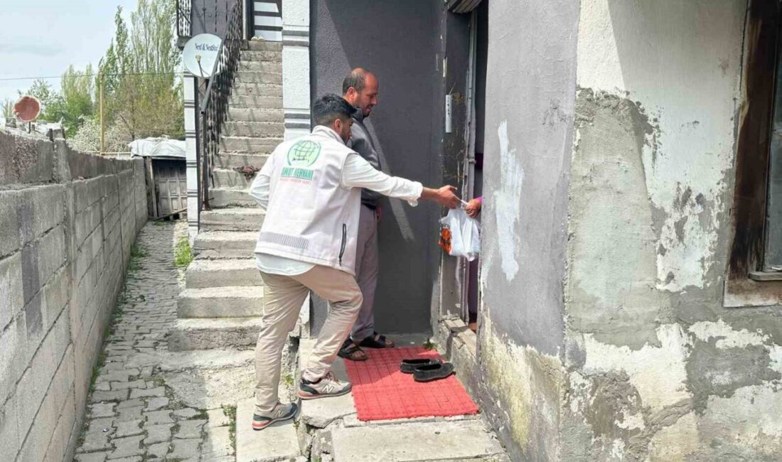 Umut Kervanı Ağrı Derneği tarafından Kurban Bayramı dolayısıyla yürütülen organizasyon