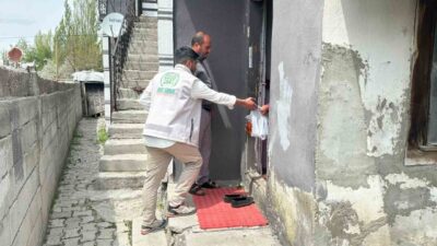 Umut Kervanı Ağrı Derneği tarafından Kurban Bayramı dolayısıyla yürütülen organizasyon