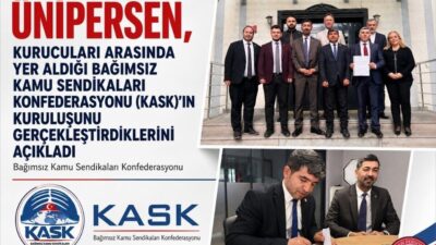Üniversite İdari Personel Sendikası’nın (ÜNİPERSEN) kuruluşunda yer aldığı ve 5
