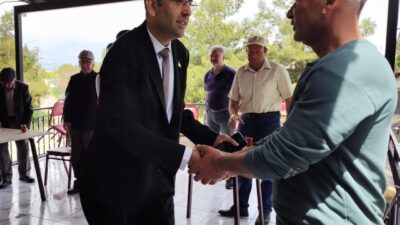 Uşak İl Tarım ve Orman Müdürlüğü ekipleri, köy ziyaretleri kapsamında