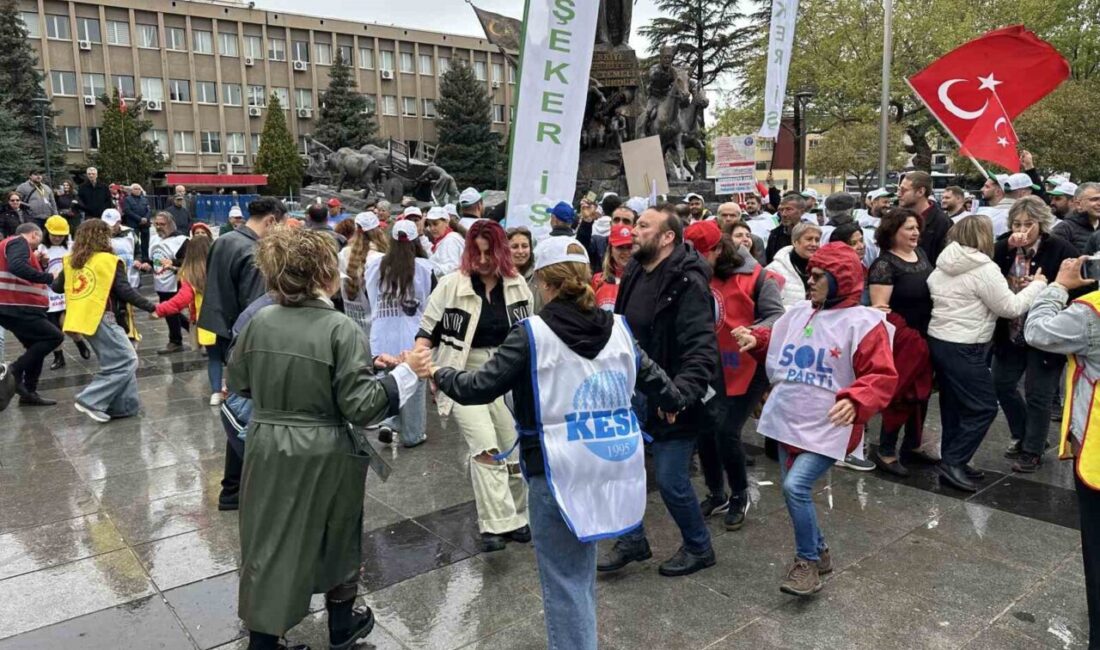 1 Mayıs Emek ve Dayanışma Günü, yurt genelinde olduğu gibi