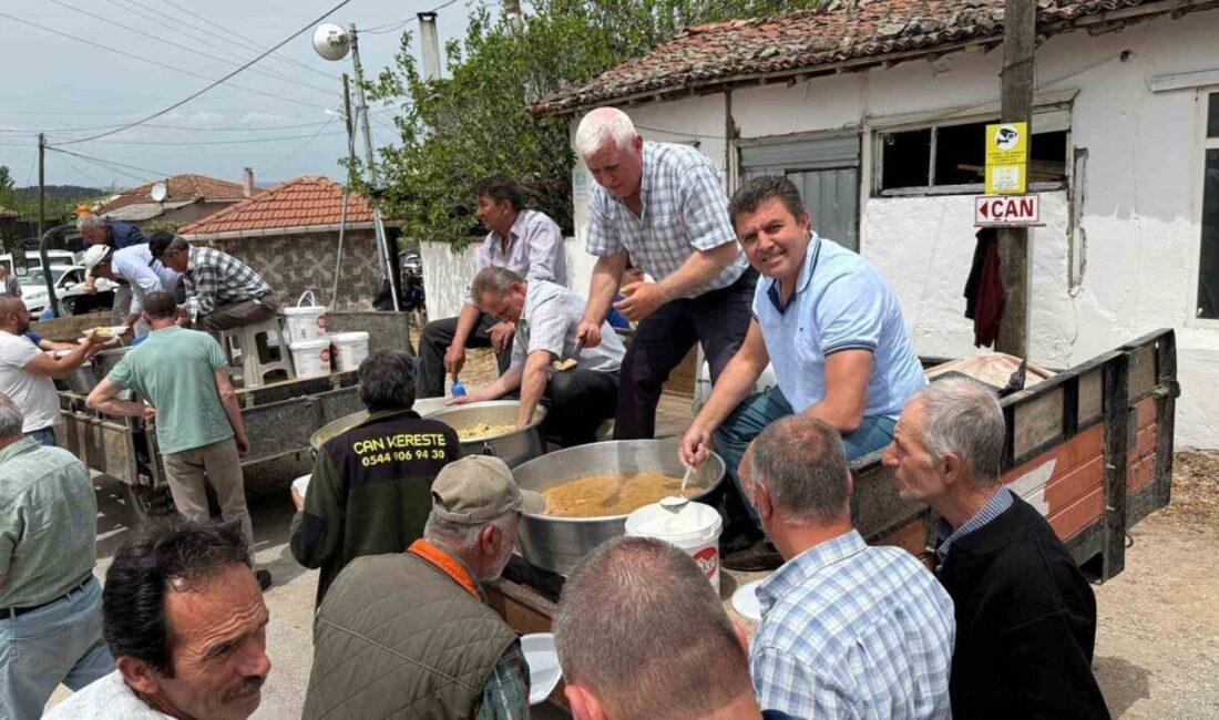 Çanakkale’nin Çan ilçesine bağlı Uzunalan köyünde düzenlenen geleneksel Çiftçi Bayramı