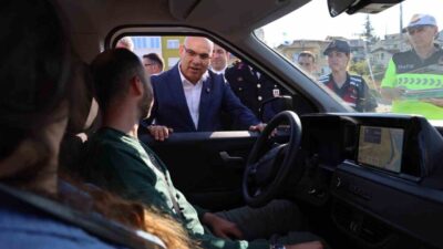 Giresun Valisi Mustafa Koç, Kurban Bayramı dolayısıyla trafik uygulama noktalarını