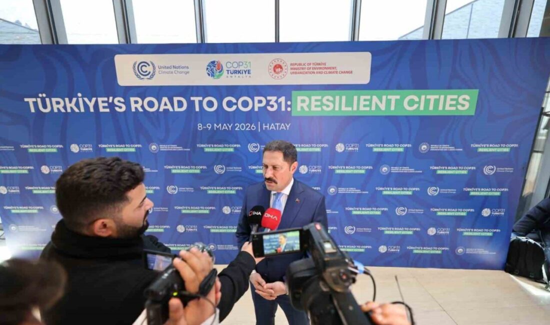 Hatay Valisi Mustafa Masatlı, kentte düzenlenen COP31 zirvesine katılan yabancı