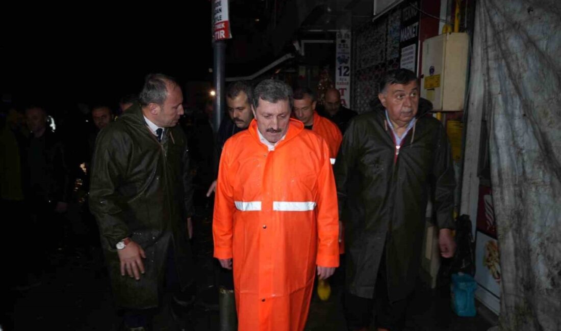 Samsun Valisi Orhan Tavlı, Havza ilçesinde meydana gelen sel felaketinde