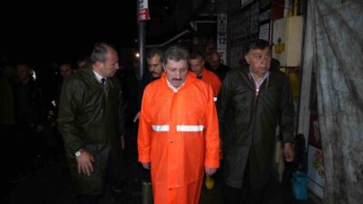 Samsun Valisi Orhan Tavlı, Havza ilçesinde meydana gelen sel felaketinde