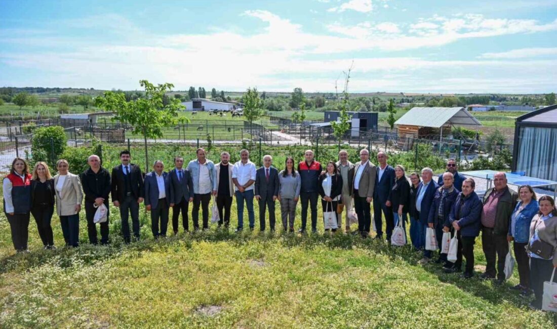Kırklareli Valisi Uğur Turan, İl Tarım ve Orman Müdürlüğü tarafından