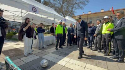 Eskişehir’de Trafik Haftası sebebi ile bir dizi etkinlik düzenlenirken, Vilayet