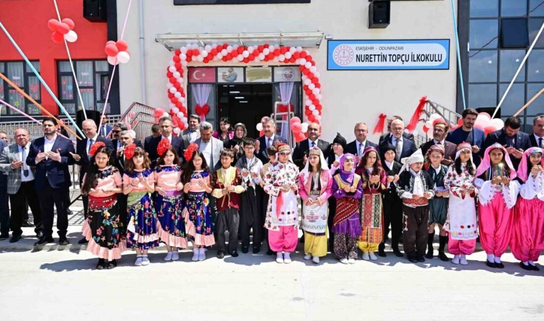 Eskişehir’de kamu kaynaklarıyla yapımı tamamlanan Nurettin Topçu İlkokulu ve Şehit