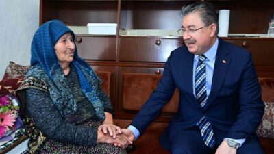 Eskişehir Valisi Dr. Erdinç Yılmaz, hane ziyaretleri kapsamında Gülpınar Mahallesi’nde