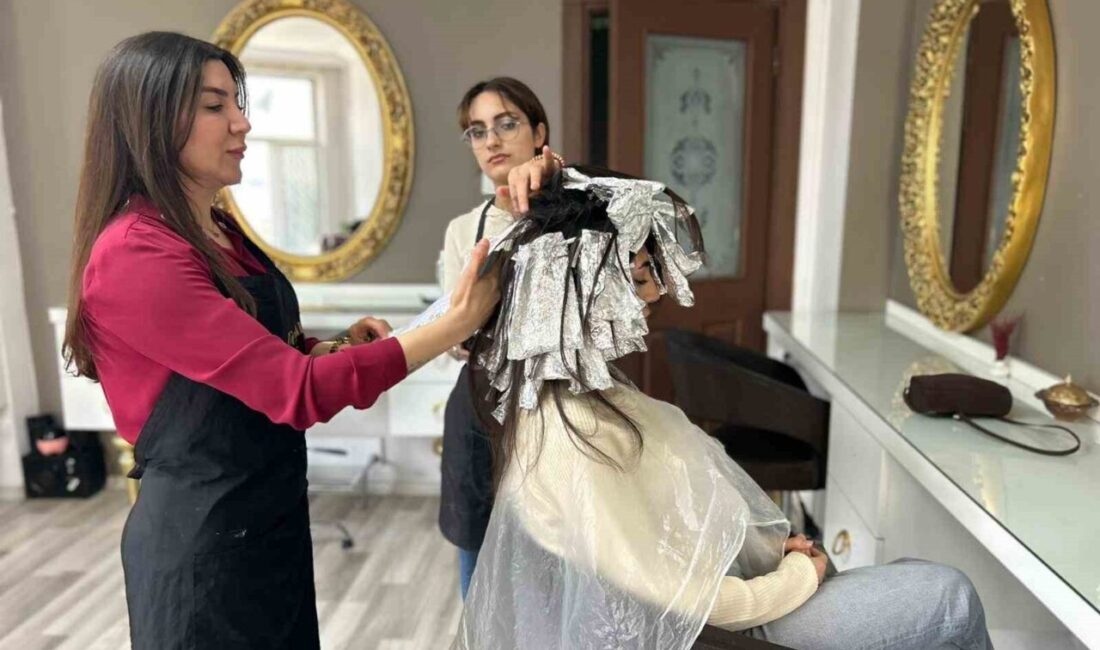 Van’da Kurban Bayramı öncesi berber, kuaför ve güzellik salonlarında başlayan