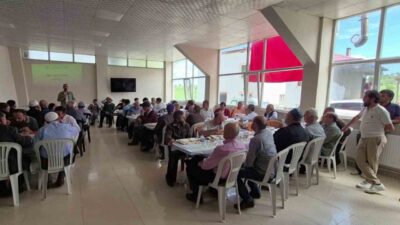 Samsun’un Vezirköprü ilçesinde vatandaşlarda afet bilinci oluşturmak amacıyla afet farkındalık