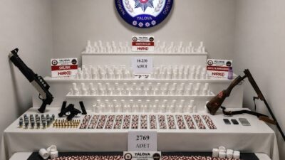 Yalova merkezli 4 ilde gerçekleşen uyuşturucu operasyonunda 22 şüpheli tutuklandı.