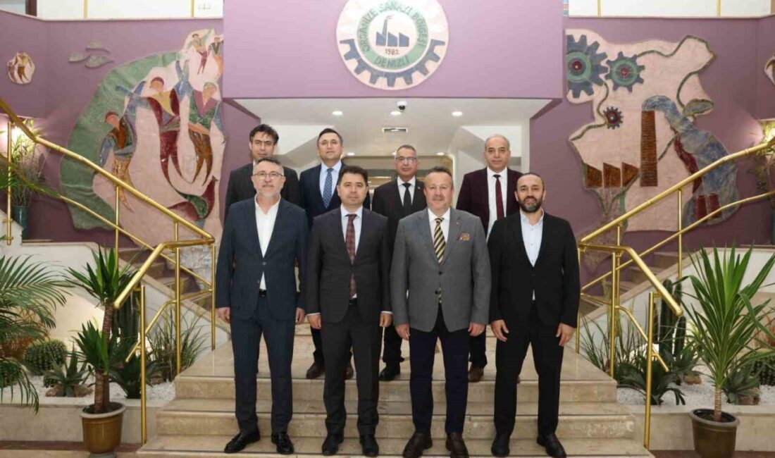 Denizli Defterdarı Mustafa Özdemirci, Gelir İdaresi Grup Müdürleri Hüseyin Ulu,