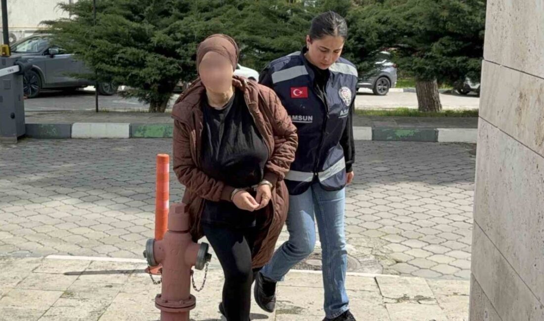 Samsun’un Canik ilçesinde yeğeninin evinden yaklaşık 750 bin lira değerinde