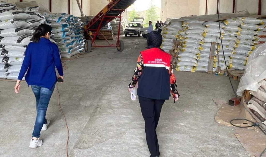 Afyonkarahisar’da faaliyet gösteren yem satış ve depolama işletmelerine yönelik denetim
