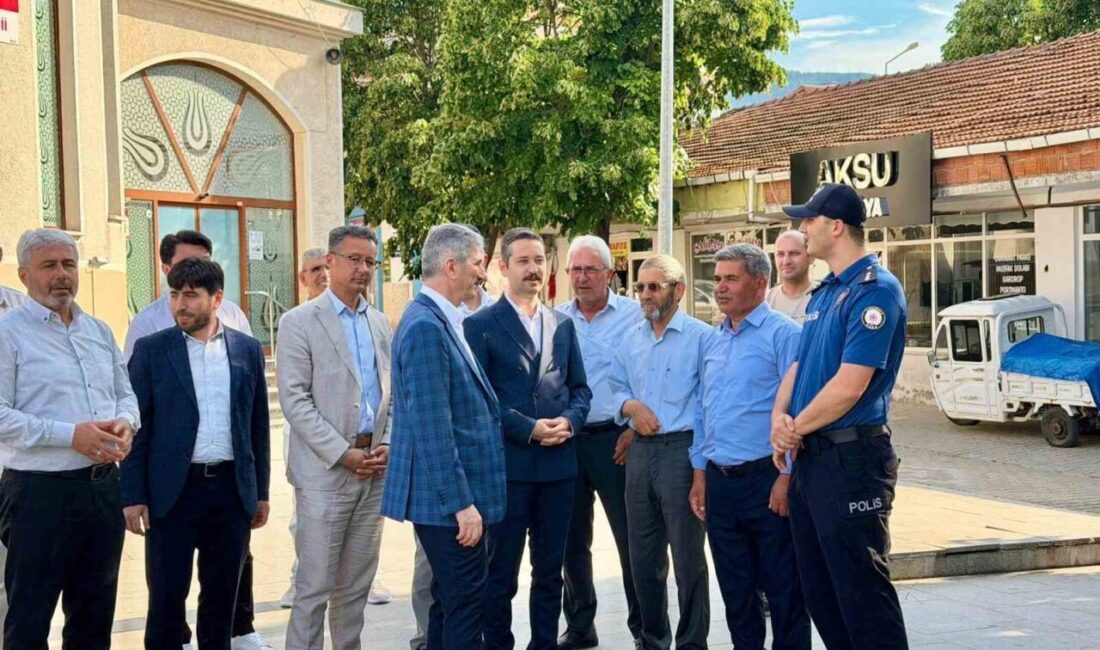 Çanakkale’nin Yenice ilçesinde Kurban Bayramı vesilesiyle düzenlenen bayramlaşmaya Anayasa Mahkemesi
